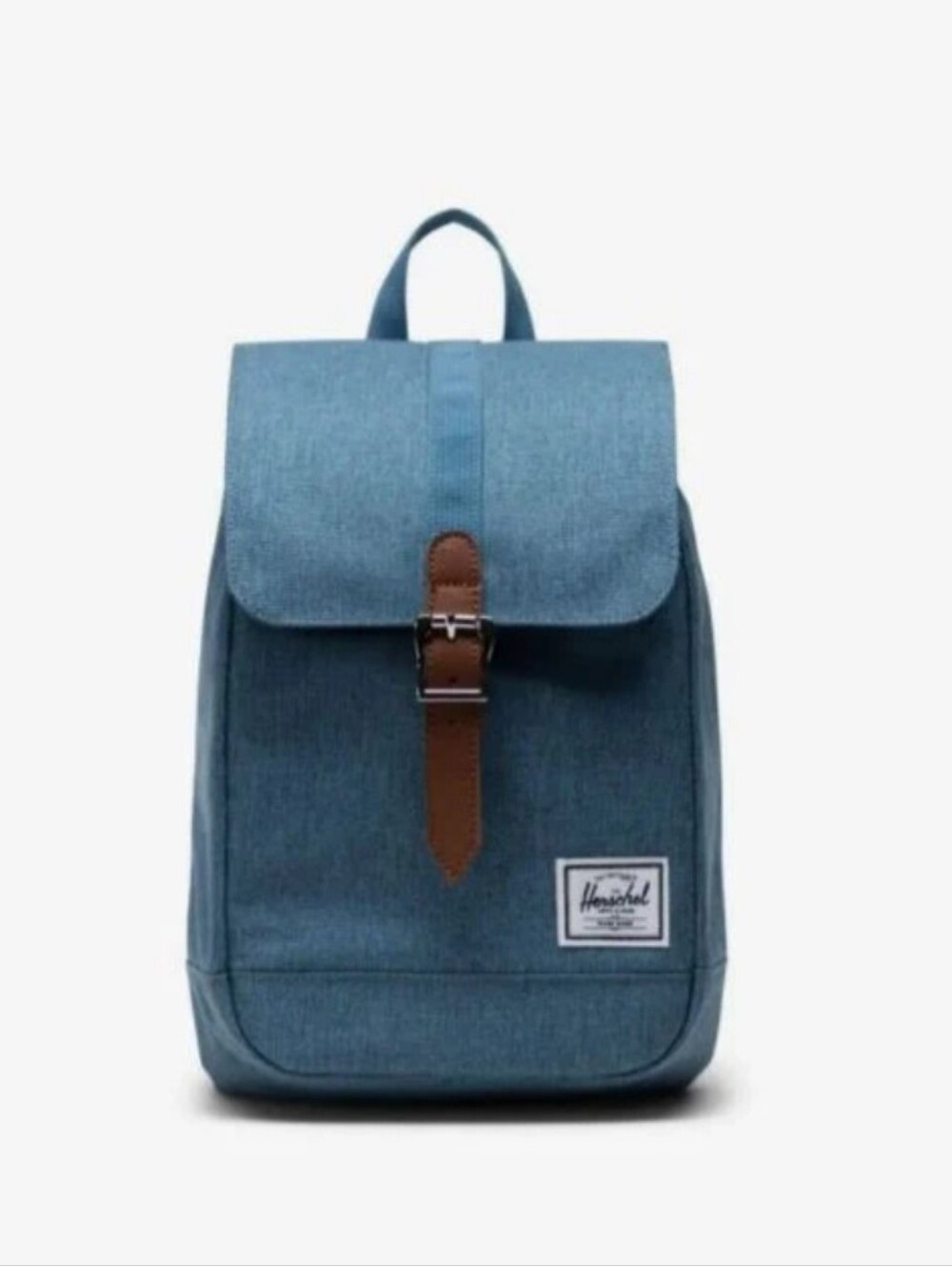 New Herschel Retreat Sling Bag - Copen Blue Crosshatch